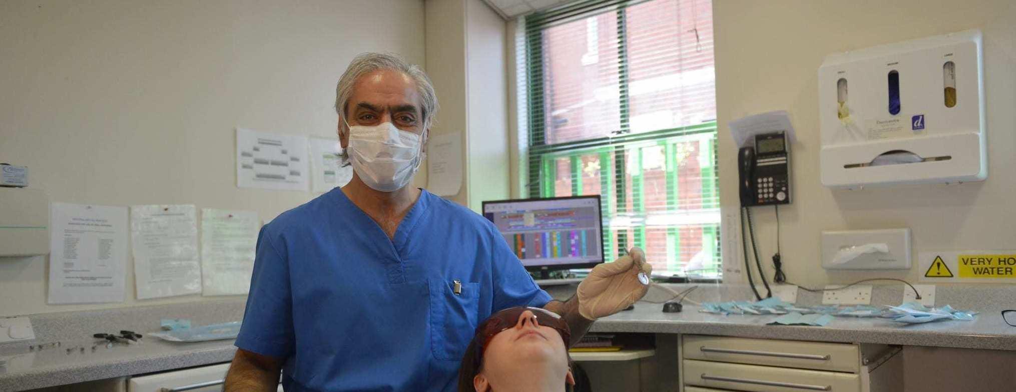 Portrait of Dr Amrik S Bhandal